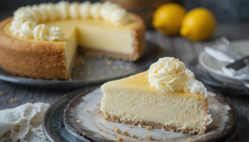 Gluten Free Lemon Cheesecake