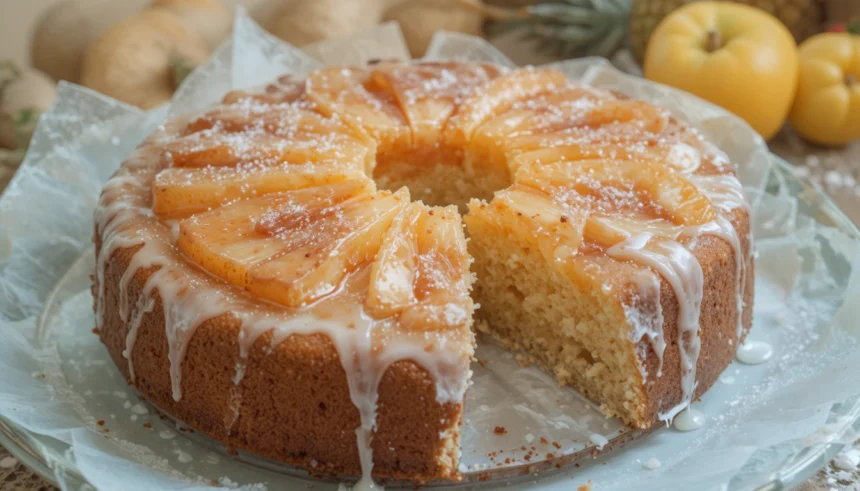 Gluten Free Pineapple Cake