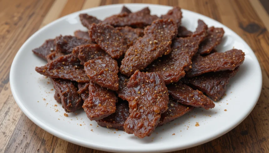 Homemade Beef Jerky With Spices