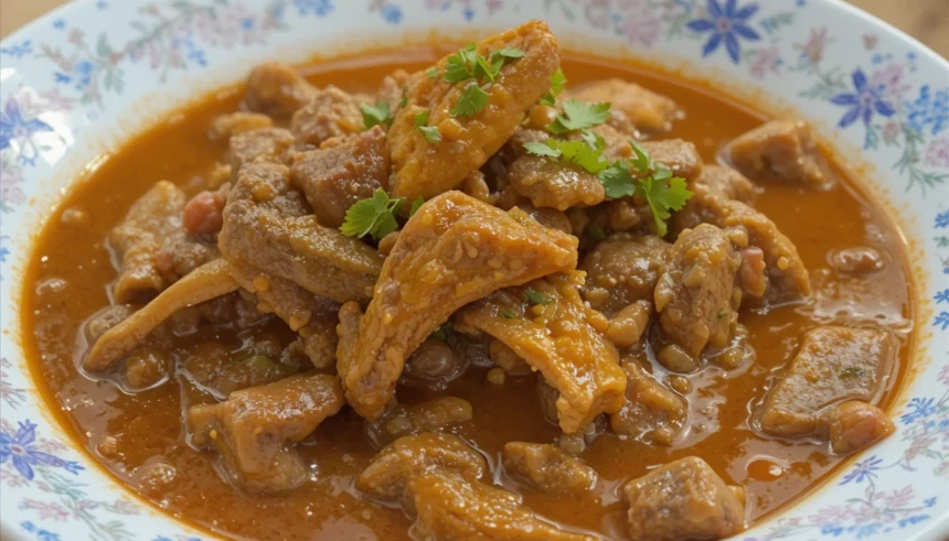 Homemade Curry With Beef