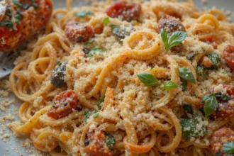 Italian Pasta With Fresh Cheese