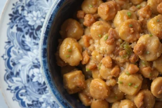 Kung Pao Tofu With Peanuts