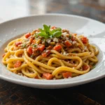 Pasta Dish With Toppings