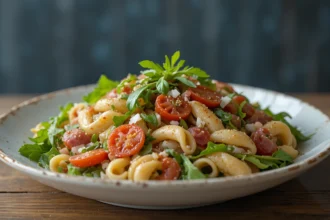 Pasta Salad With Arugula And Prosciutto