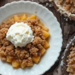 Peach Crisp With Fresh Peaches Gluten Free