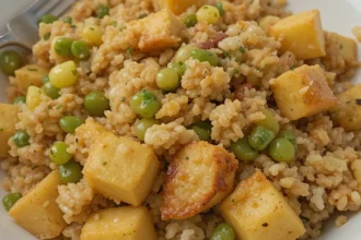 Pineapple Tofu Stir-Fry With Rice