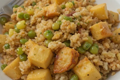 Pineapple Tofu Stir-Fry With Rice