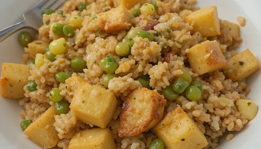 Pineapple Tofu Stir-Fry With Rice