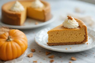 Pumpkin Cheesecake Gluten Free