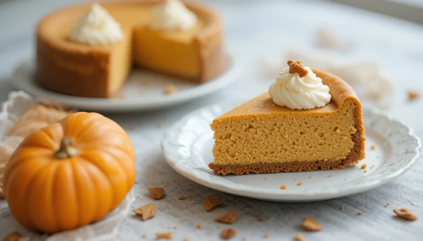 Pumpkin Cheesecake Gluten Free