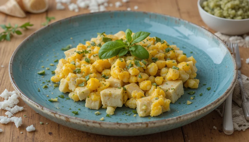 Scrambled Tofu With Herbs