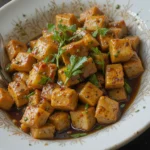 Stir-Fried Tofu With Ginger And Soy Sauce