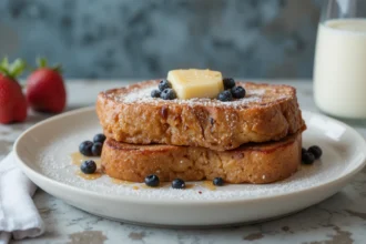Vegan French Toast With Almond Milk