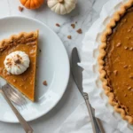 Vegan Gluten Free Pumpkin Pie