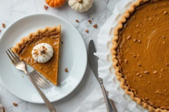 Vegan Gluten Free Pumpkin Pie