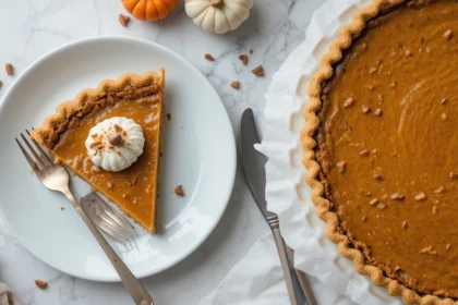 Vegan Gluten Free Pumpkin Pie