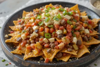 Vegan Nachos With Toppings