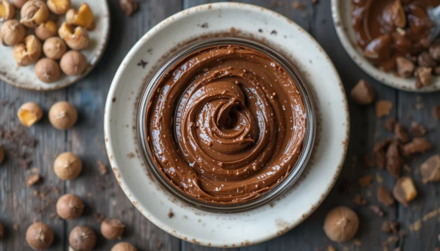Vegan Nutella Recipe With Hazelnuts