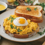 Vegan Scrambled Tofu With Toast