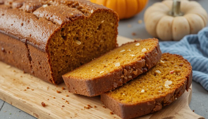 Gluten Free Dairy Free Pumpkin Bread