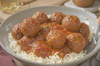 Gluten Free Meatballs Crockpot