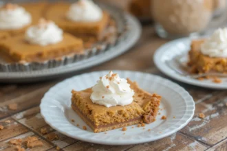 Gluten Free Pumpkin Pie Bars