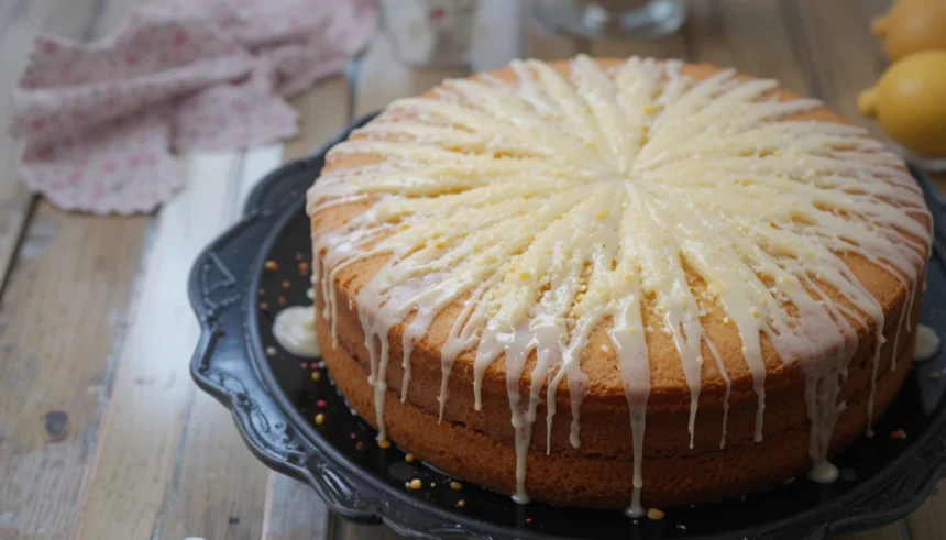 Gluten Free Lemon Drizzle Cake