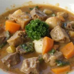 Creamy Beef Stew With Vegetables