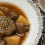 Traditional Beef Stew With Potatoes