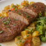 Beef Cutlet With Vegetables
