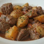 Beef Stew With Potatoes And Vegetables
