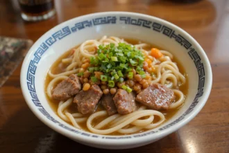 Traditional Udon With Beef