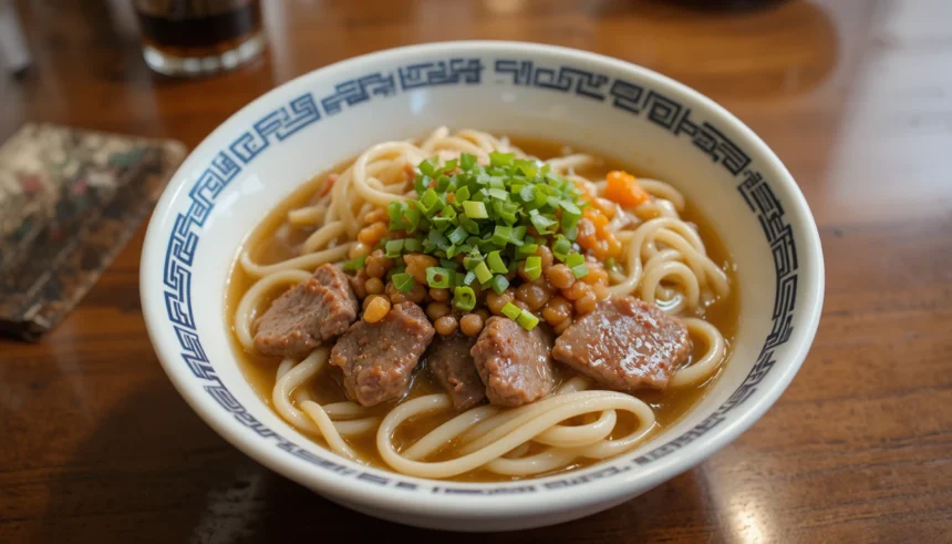 Traditional Udon With Beef