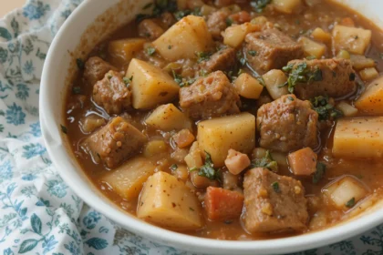 Easy Beef Stew With Vegetables