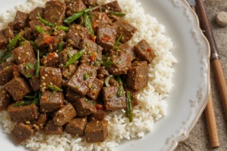Sesame Beef Stir-Fry With Rice