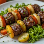 Beef Skewer With Vegetables