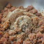 Ground Beef Mixture With Seasoning