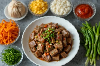 Beef Stir-Fry Recipe With Ingredients