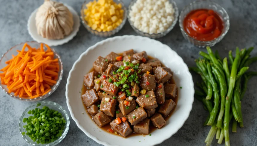 Beef Stir-Fry Recipe With Ingredients
