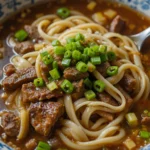 Beef Noodle Soup With Green Onions