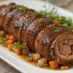 Beef Roulade With Vegetables