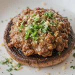 How To Make Stuffed Portobello Mushrooms With Beef
