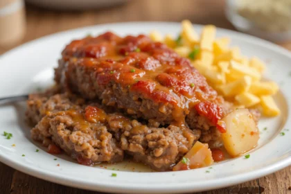 Ground Beef Meatloaf With Bacon