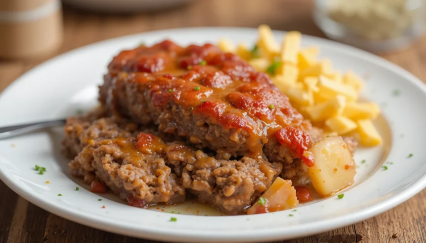 Ground Beef Meatloaf With Bacon