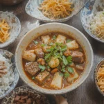 Korean Beef Stew With Side Dishes