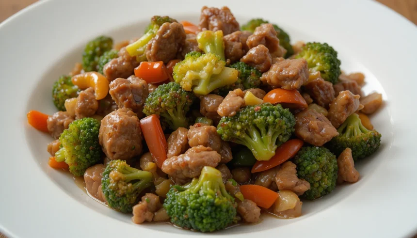 Beef Stir-Fry With Broccoli And Peppers