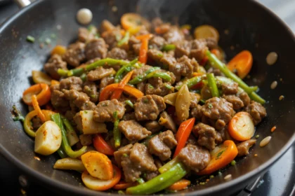Wok With Beef And Vegetables