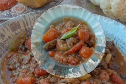Homemade Beef Stew With Tomatoes