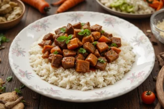 Kerala Beef Fry With Rice