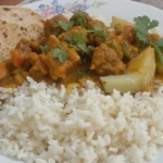 Homemade Beef Curry With Rice